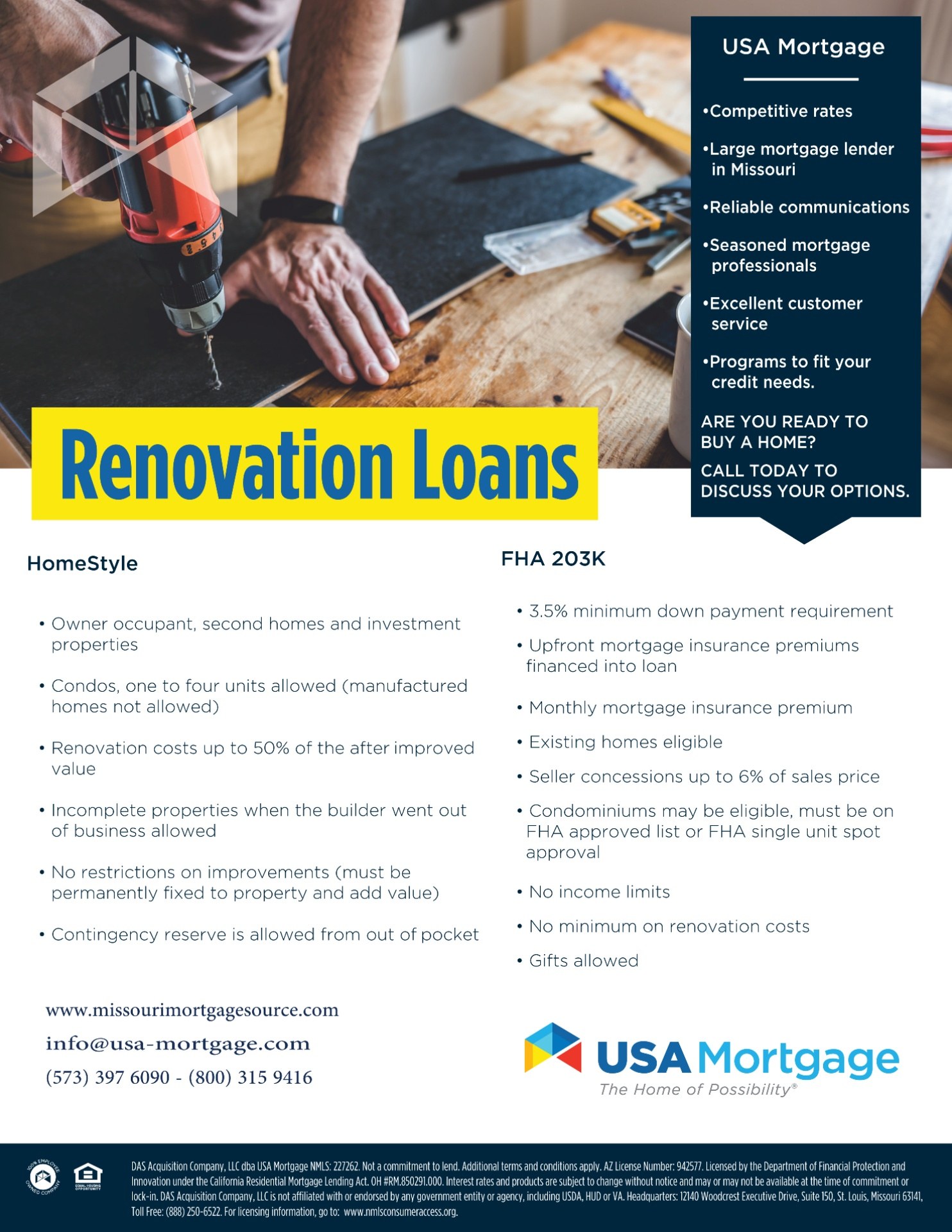 Missouri home improvement loans